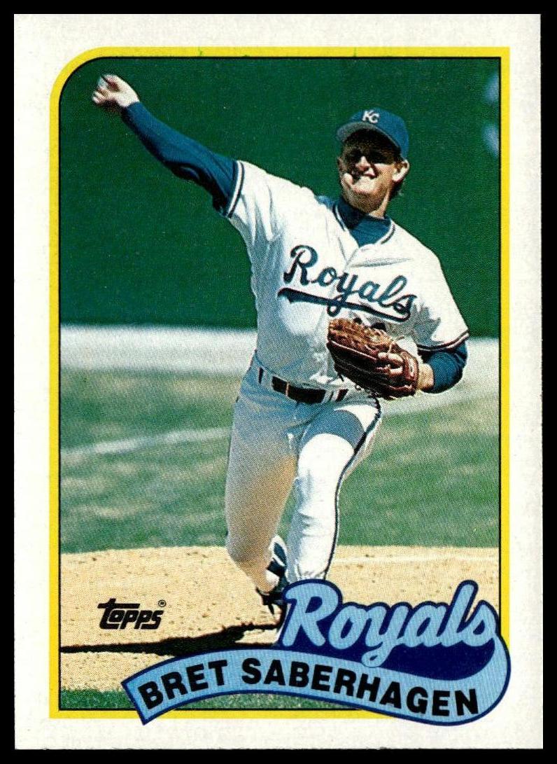 1989 Topps #750 Bret Saberhagen