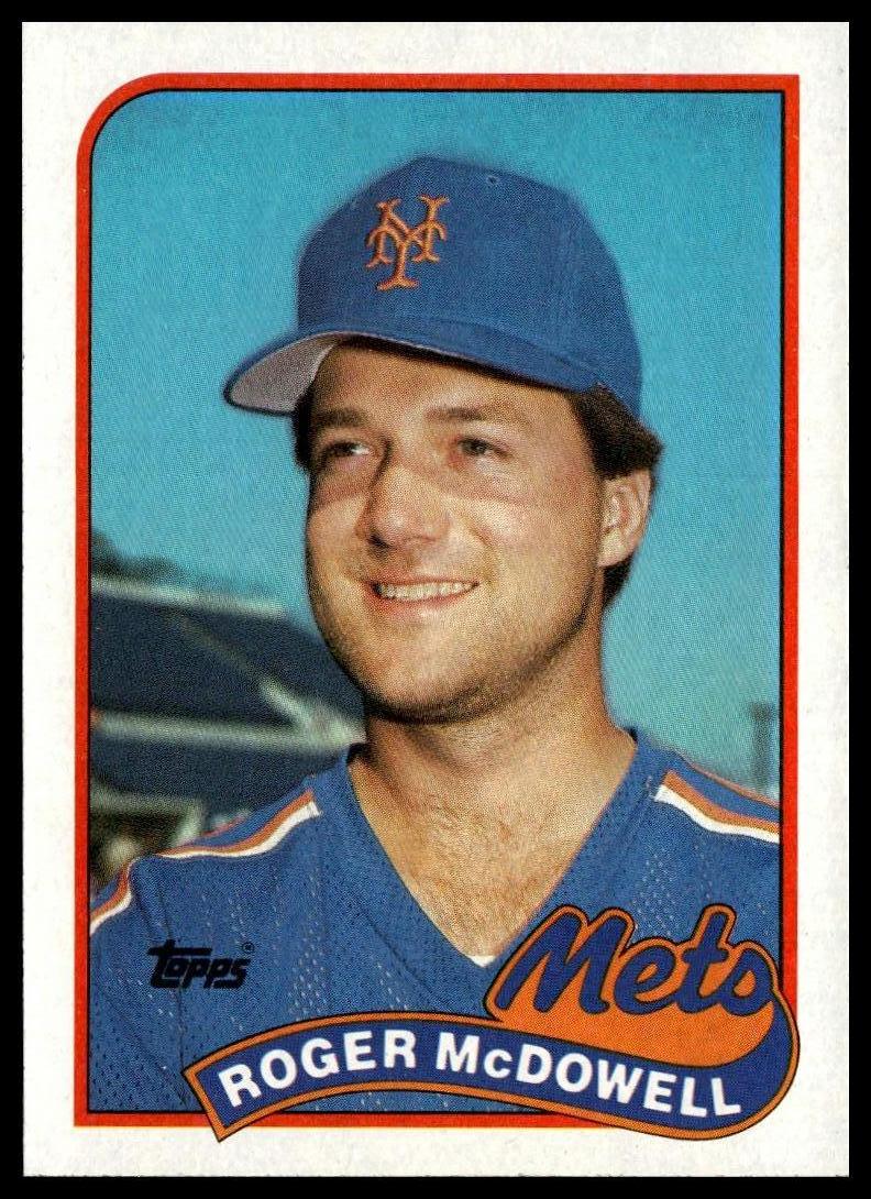 1989 Topps #735 Roger McDowell