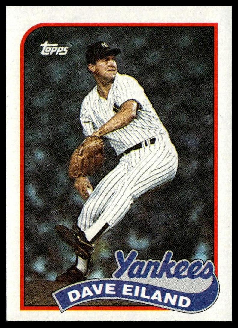 1989 Topps #8 Dave Eiland
