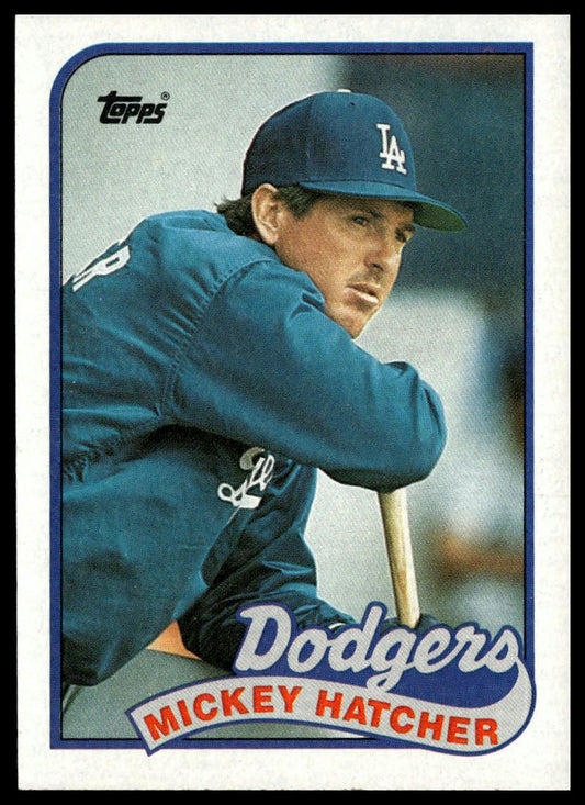 1989 Topps #483 Mickey Hatcher