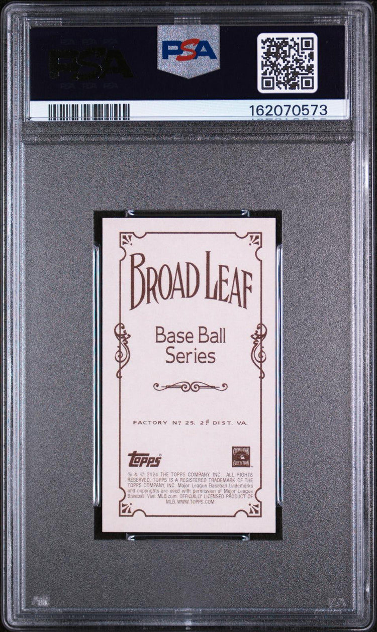 2024 Topps 206 Sammy Sosa Broad Leaf PSA 10 back