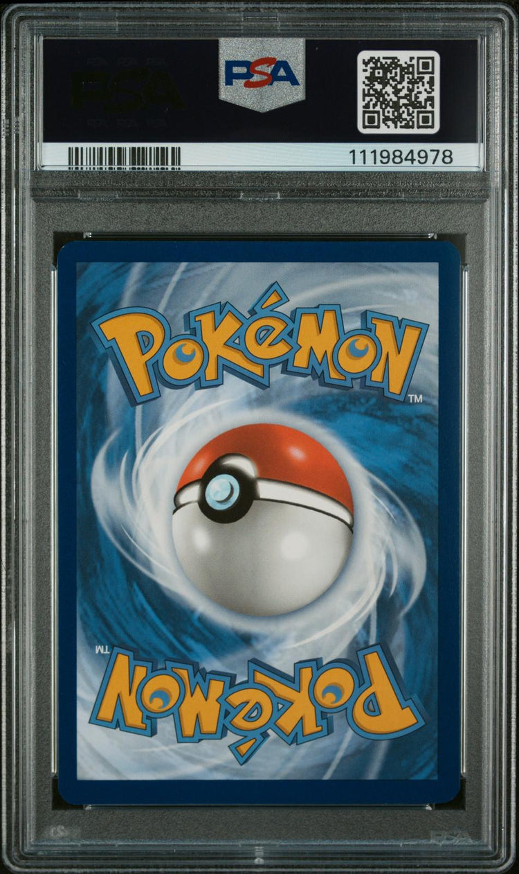 2024 Pokemon Stellar Crown Meditite #153 Illustration Rare PSA 9 back