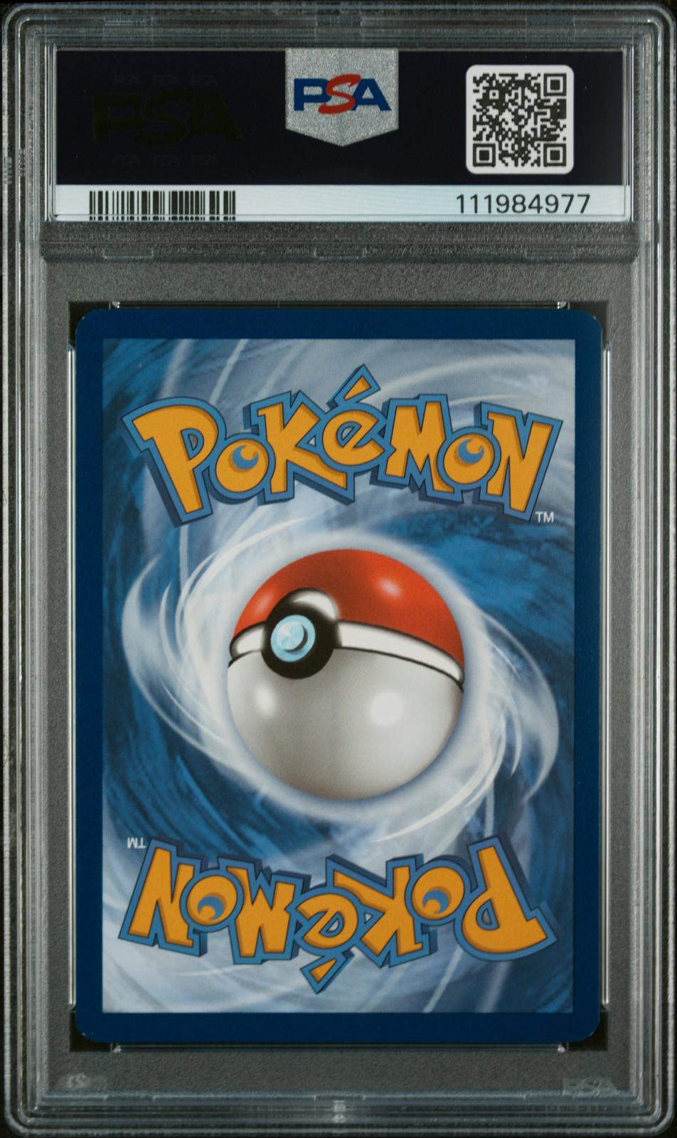 2023 Pokemon Paradox Rift Sandy Shocks ex #250 Special Illustration Rare PSA 8 back