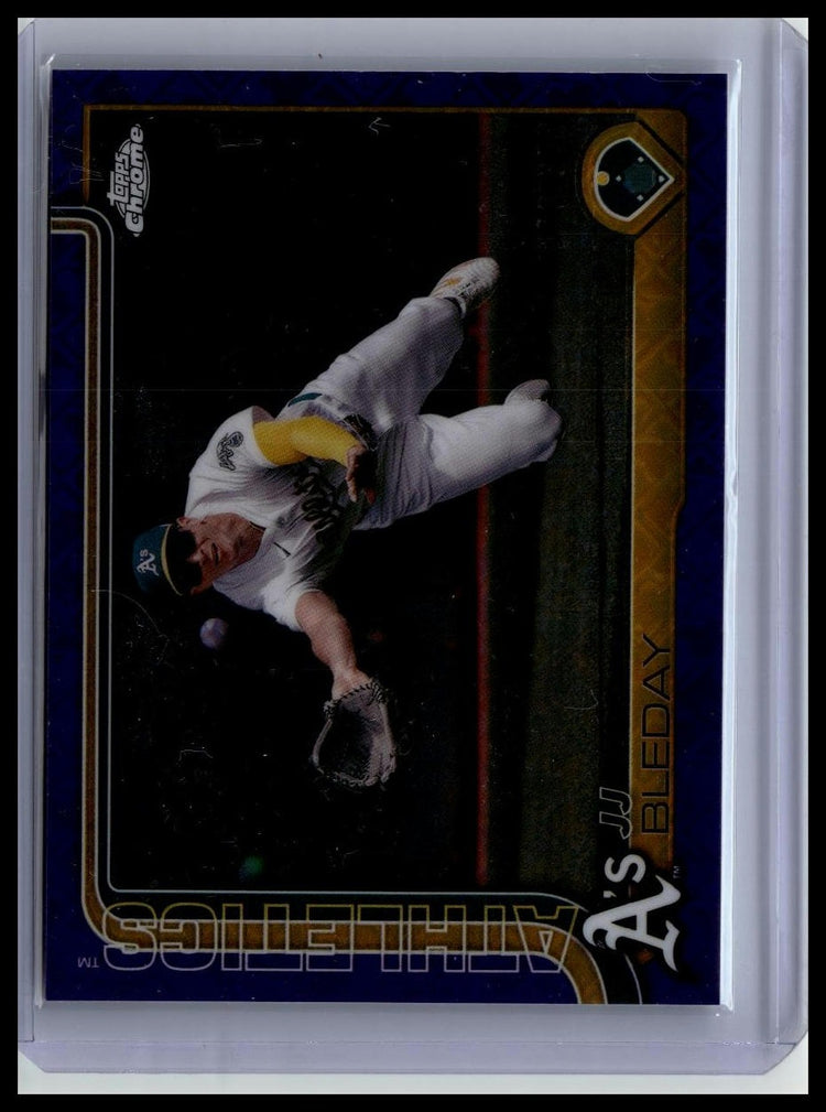 2025 Topps #238 JJ Bleday Pink Holo Foil front