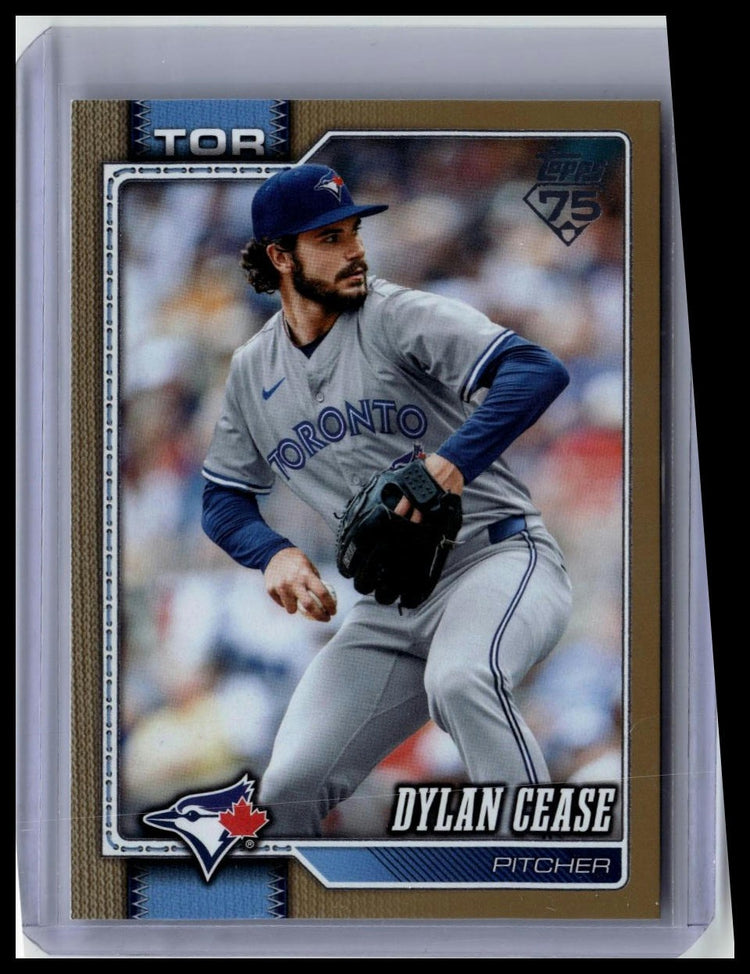2026 Topps #547 Dylan Cease Black Border #/75 front
