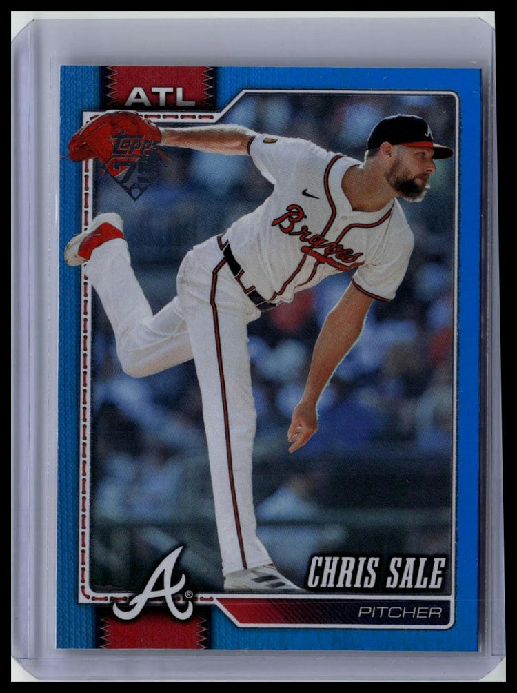 2026 Topps #427 Chris Sale Rainbow Foil front