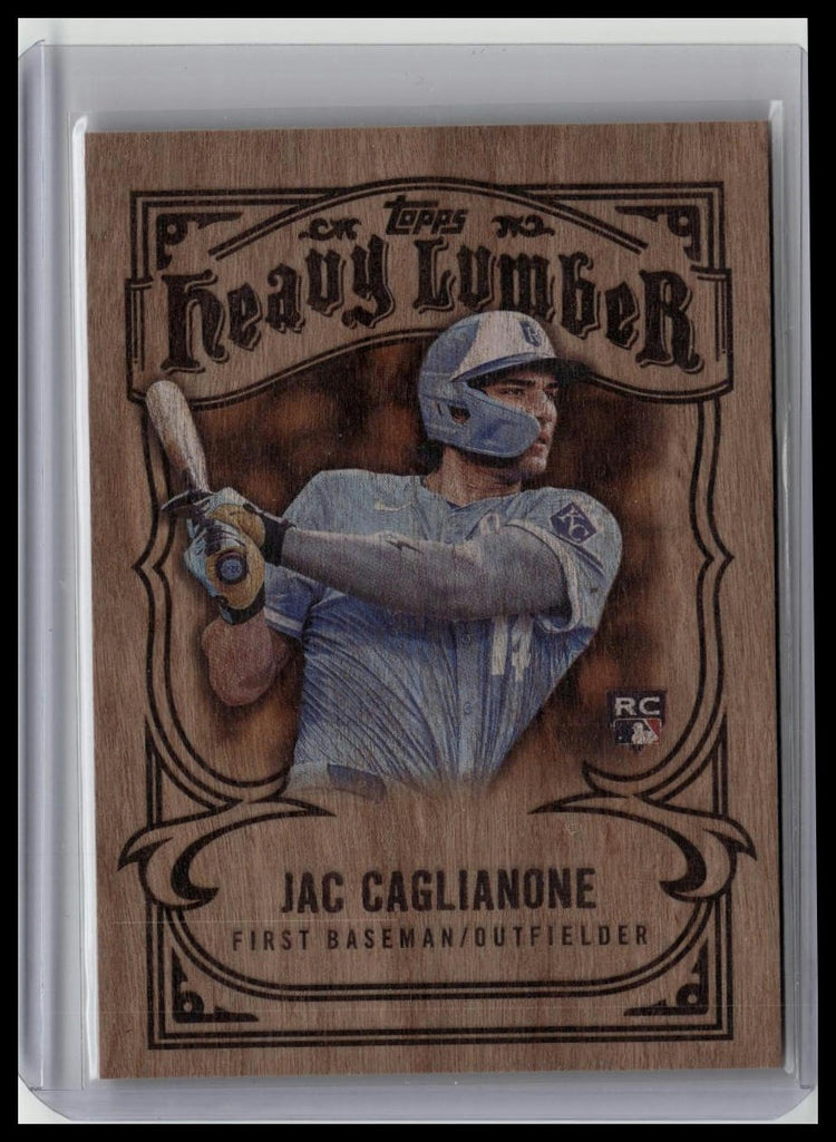 2026 Topps #HL-18 Jac Caglianone Heavy Lumber front