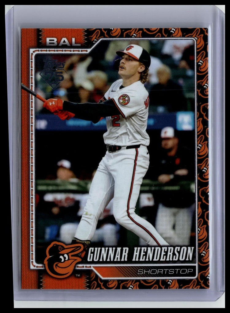 2026 Topps Chrome #153 Gunnar Henderson Refractors front