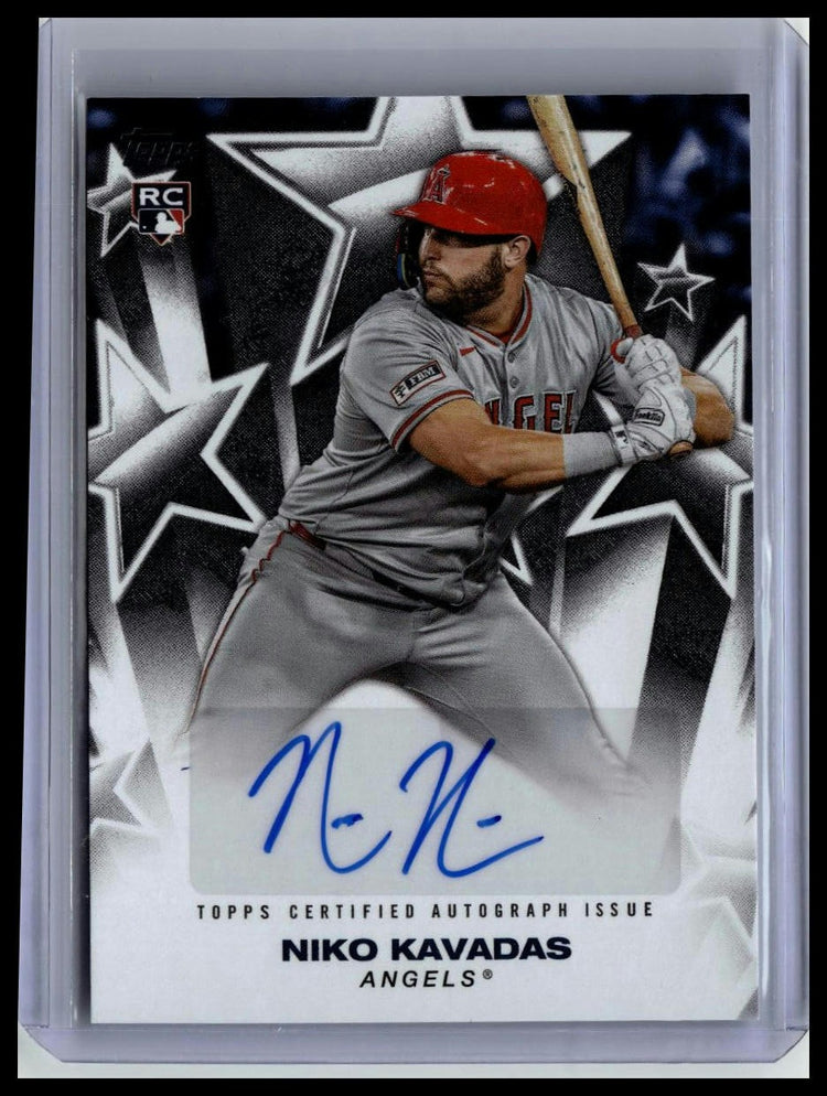 2025 Topps #BSA-NK Niko Kavadas Baseball Stars Autographs (Series One) front