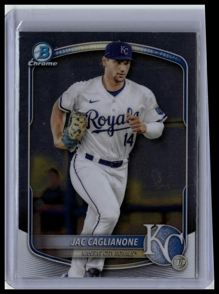 2025 Bowman #BCP-103 Jac Caglianone Chrome Prospects front
