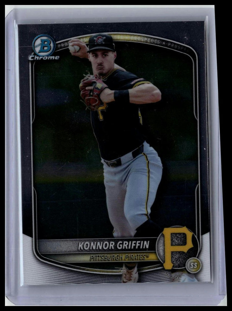 2025 Bowman Draft #BDC-102 Konnor Griffin Chrome front