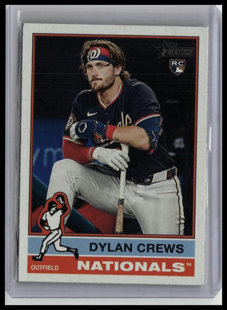 2025 Topps Heritage #247d Dylan Crews