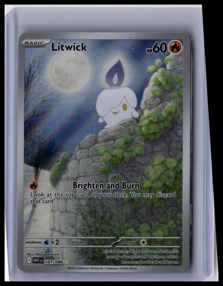 SV: White Flare #101/086 Litwick front