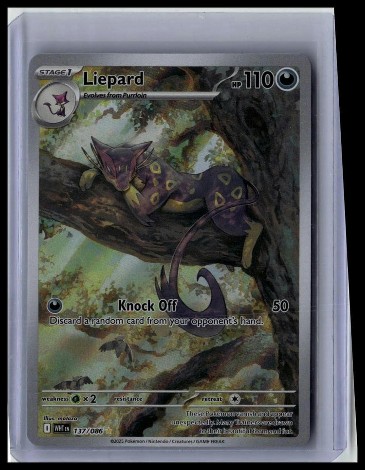 SV: White Flare #137/086 Liepard front