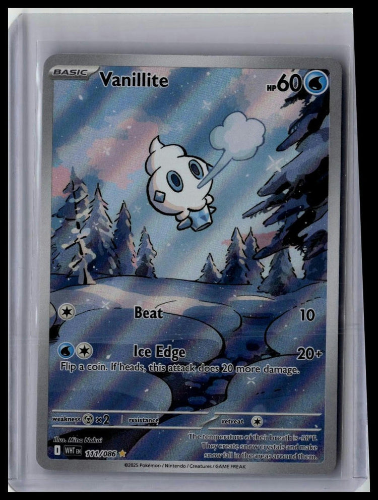 SV: White Flare #111/086 Vanillite front